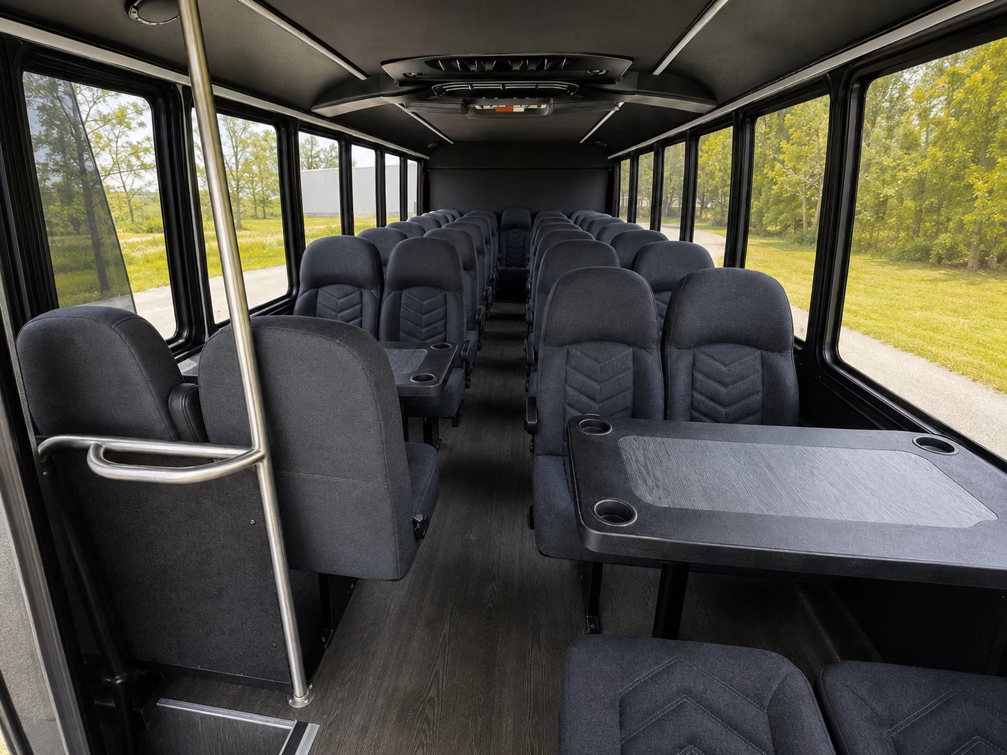 el paso 18 passenger minibus inside