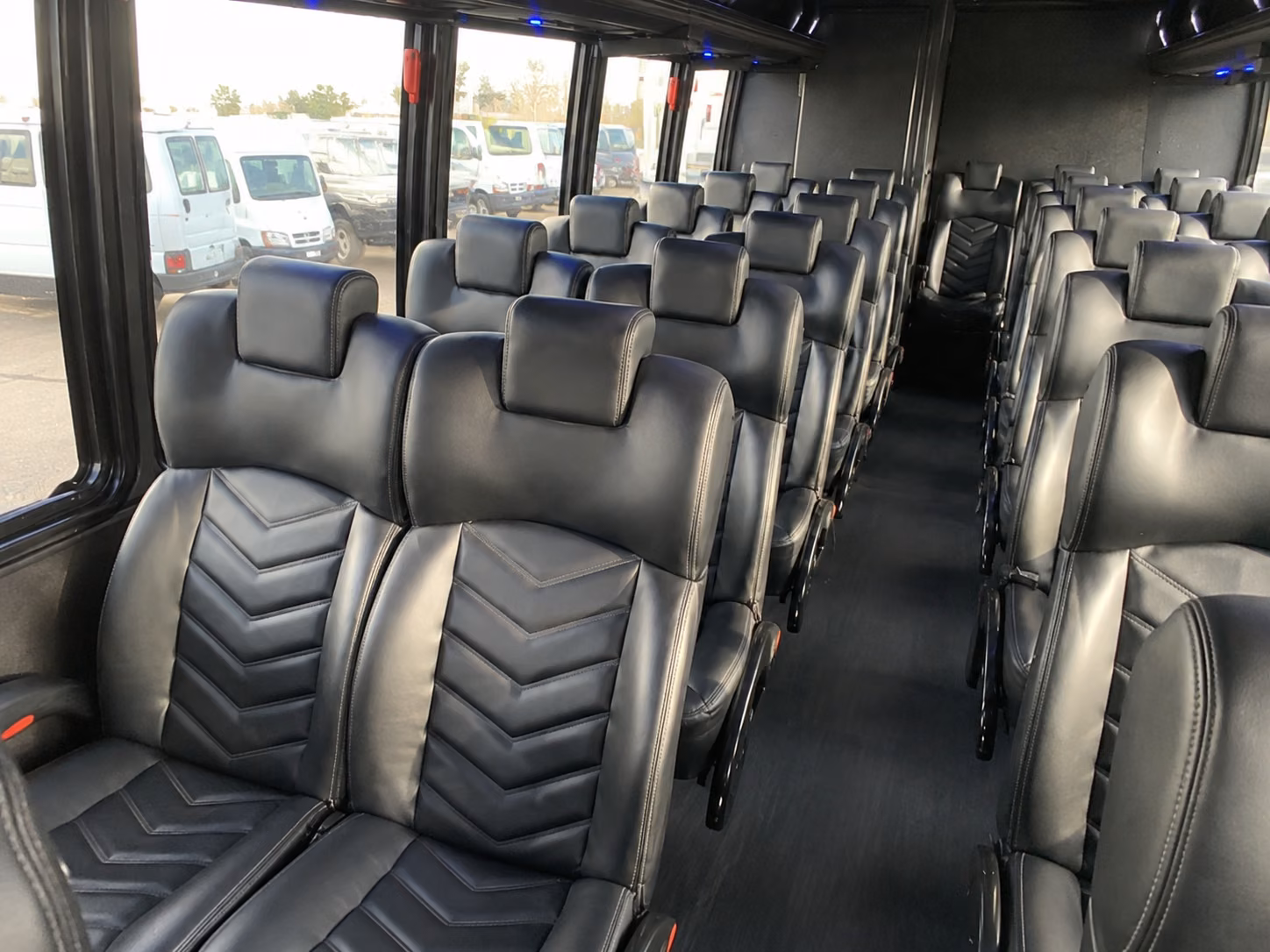 el paso 20 passenger minibus inside