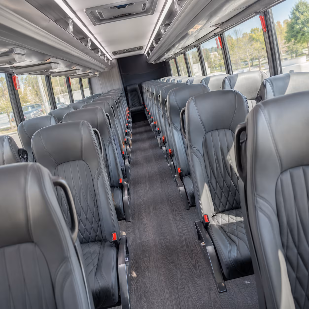 el paso 30 passenger minibus interior