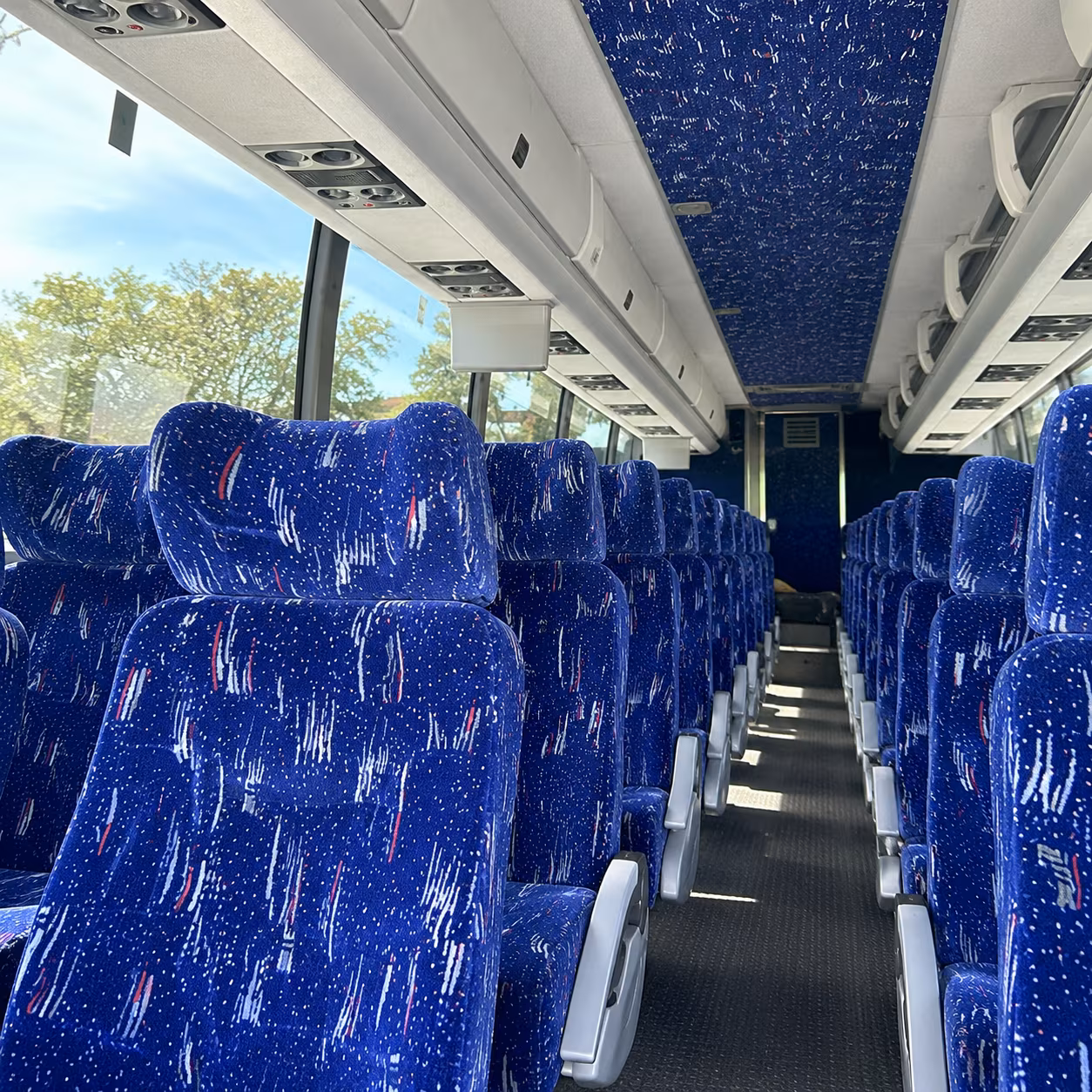 el paso charter bus interior