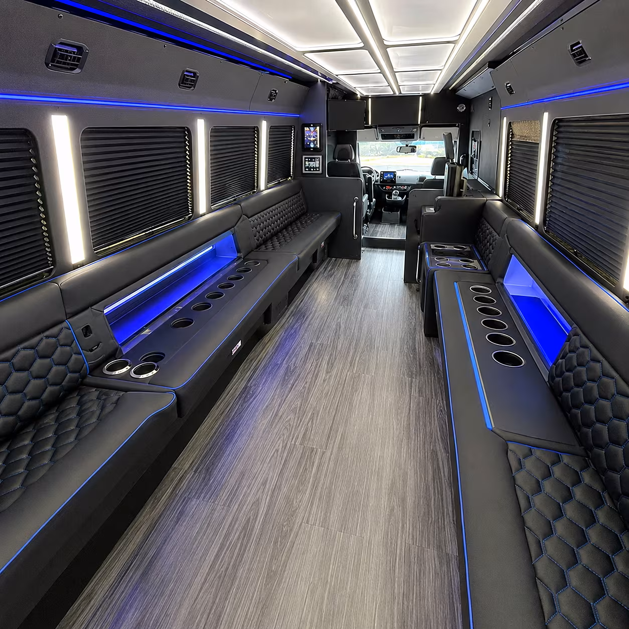 el paso holiday party bus rental